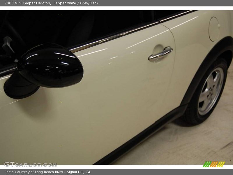 Pepper White / Grey/Black 2008 Mini Cooper Hardtop