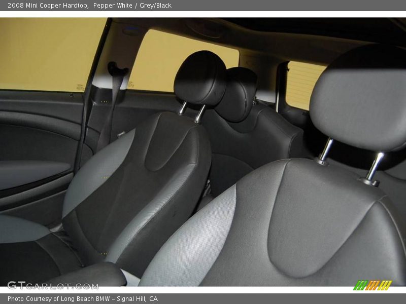 Pepper White / Grey/Black 2008 Mini Cooper Hardtop