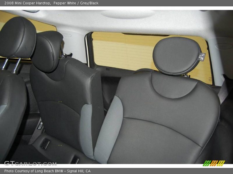 Pepper White / Grey/Black 2008 Mini Cooper Hardtop