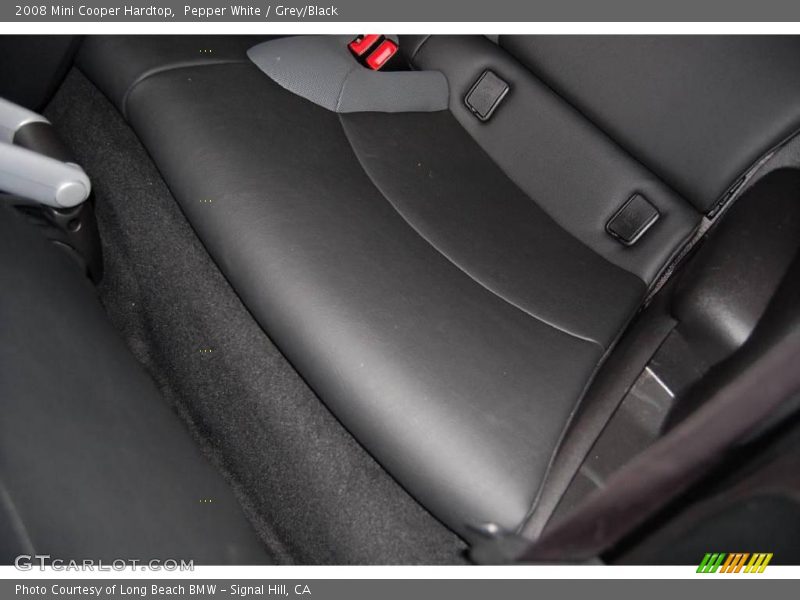 Pepper White / Grey/Black 2008 Mini Cooper Hardtop