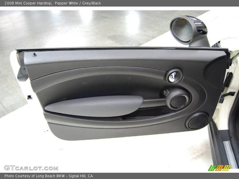 Pepper White / Grey/Black 2008 Mini Cooper Hardtop