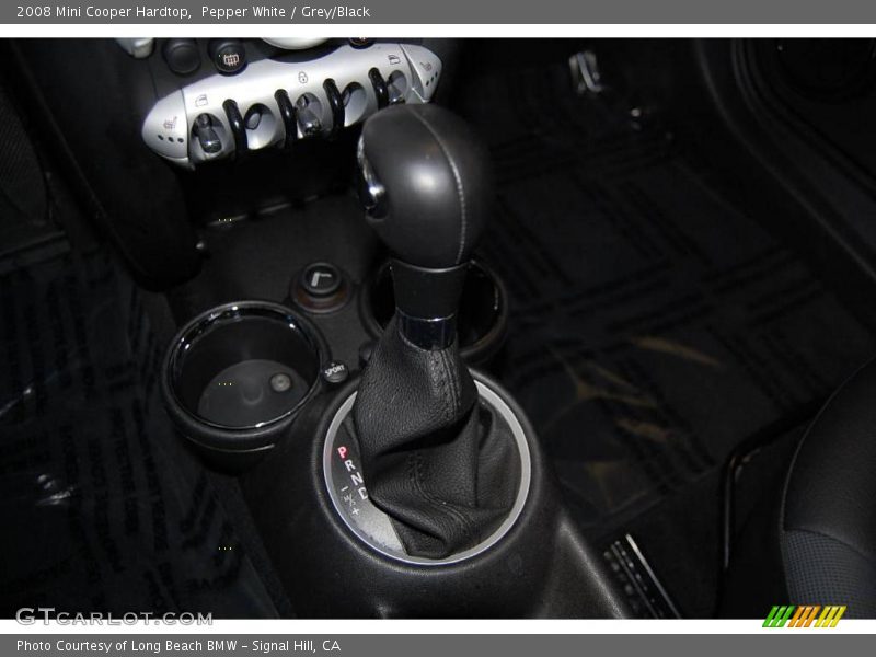 Pepper White / Grey/Black 2008 Mini Cooper Hardtop