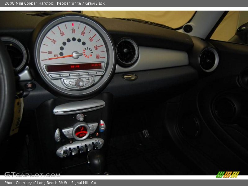 Pepper White / Grey/Black 2008 Mini Cooper Hardtop