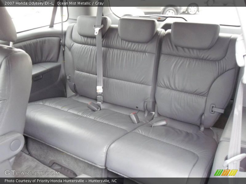 Ocean Mist Metallic / Gray 2007 Honda Odyssey EX-L