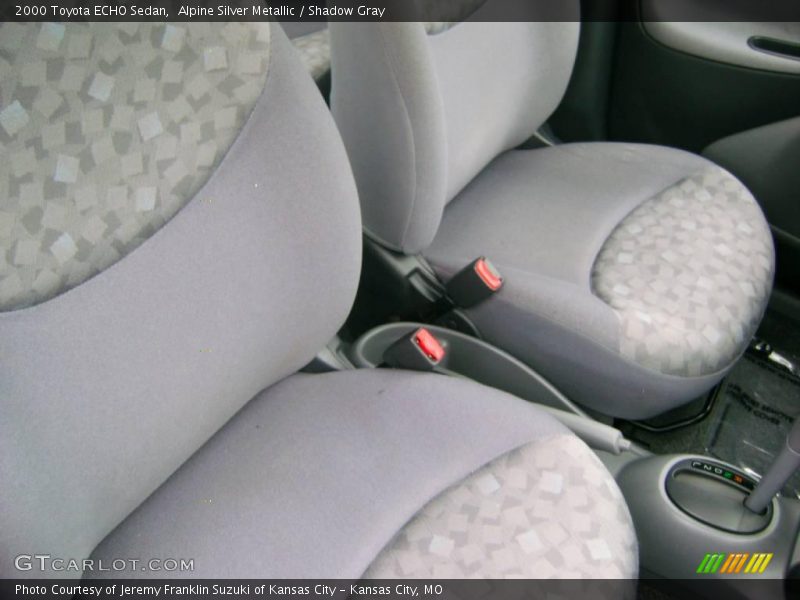 Alpine Silver Metallic / Shadow Gray 2000 Toyota ECHO Sedan