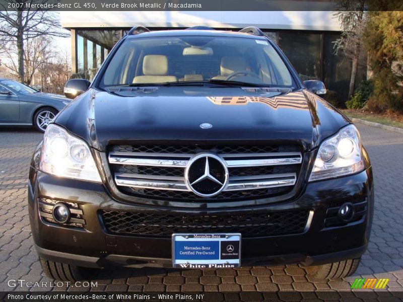 Verde Brook Metallic / Macadamia 2007 Mercedes-Benz GL 450