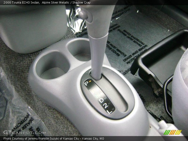 Alpine Silver Metallic / Shadow Gray 2000 Toyota ECHO Sedan
