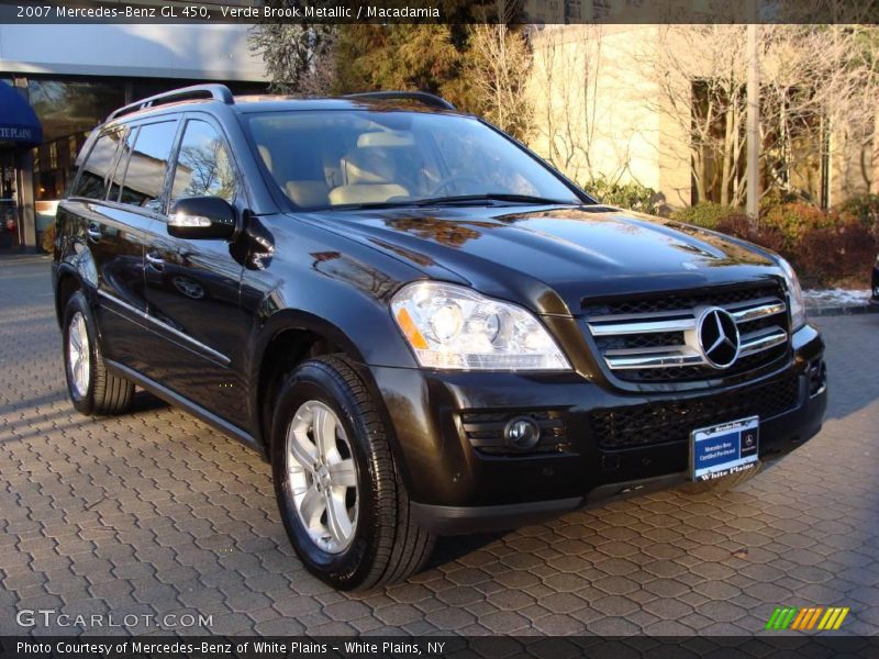 Verde Brook Metallic / Macadamia 2007 Mercedes-Benz GL 450