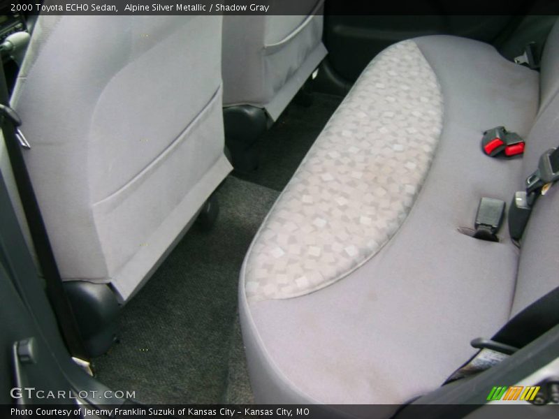 Alpine Silver Metallic / Shadow Gray 2000 Toyota ECHO Sedan