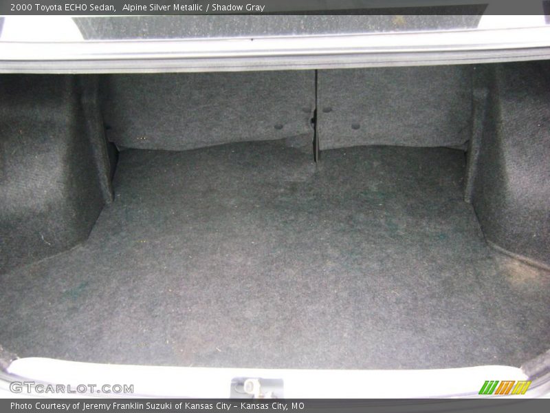 Alpine Silver Metallic / Shadow Gray 2000 Toyota ECHO Sedan