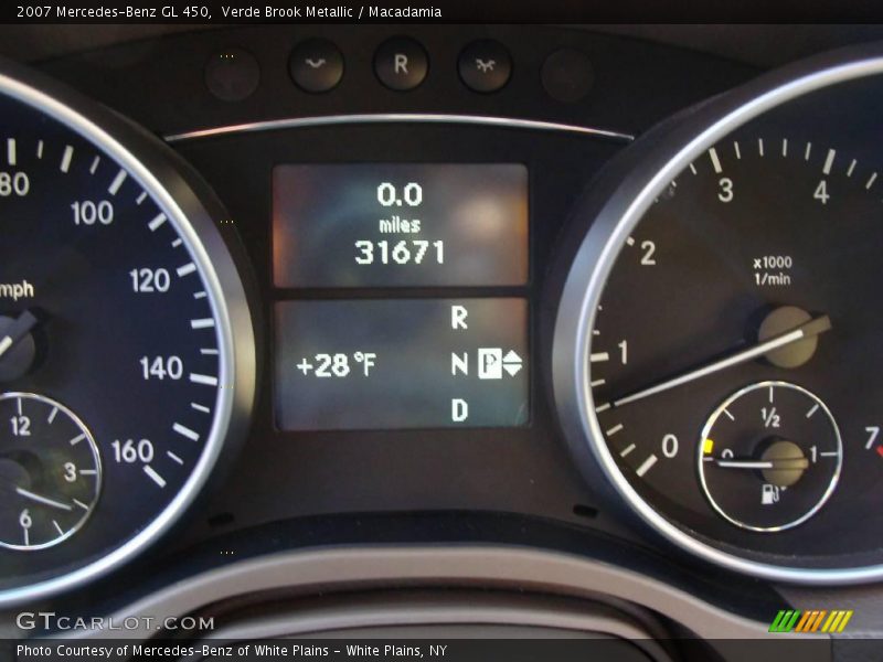 Verde Brook Metallic / Macadamia 2007 Mercedes-Benz GL 450