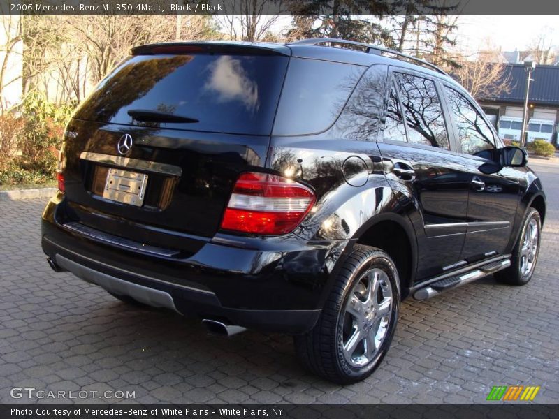 Black / Black 2006 Mercedes-Benz ML 350 4Matic
