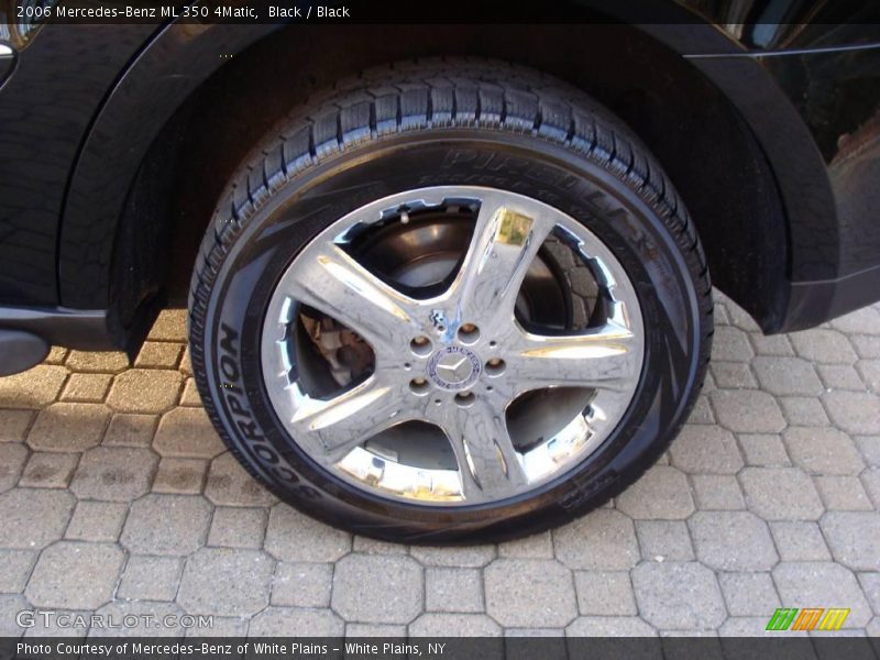 Black / Black 2006 Mercedes-Benz ML 350 4Matic