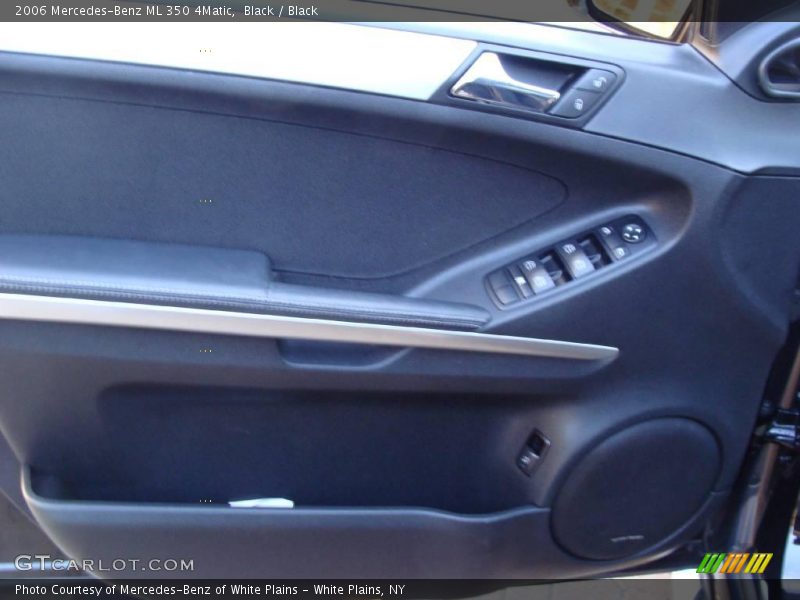 Black / Black 2006 Mercedes-Benz ML 350 4Matic