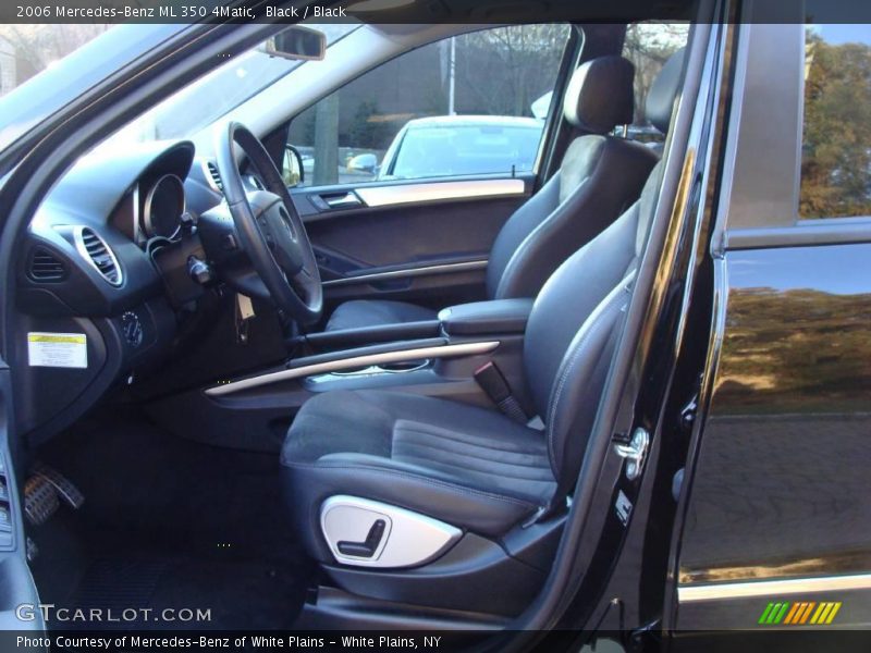 Black / Black 2006 Mercedes-Benz ML 350 4Matic