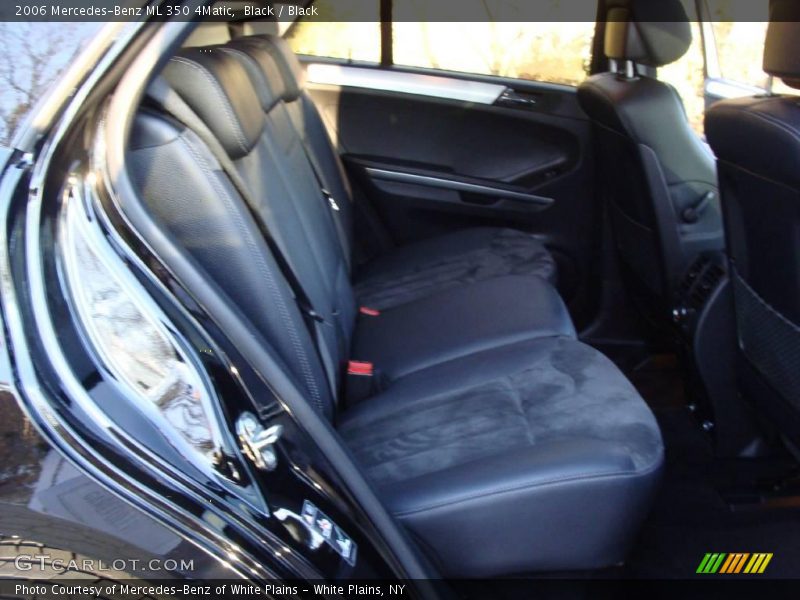 Black / Black 2006 Mercedes-Benz ML 350 4Matic