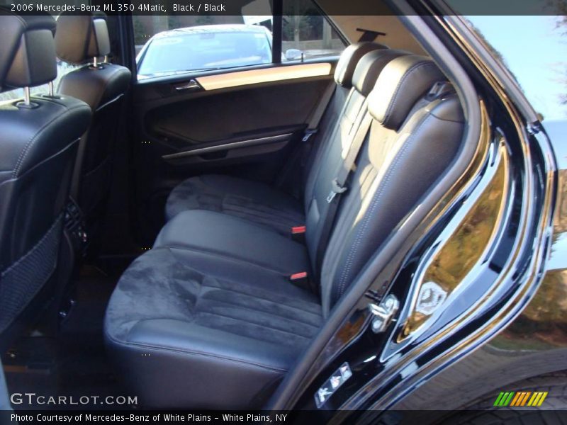 Black / Black 2006 Mercedes-Benz ML 350 4Matic