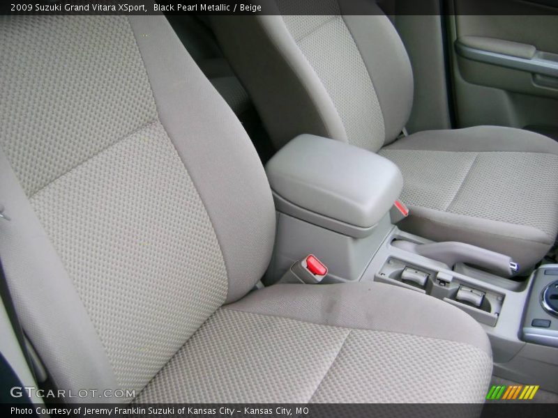 Black Pearl Metallic / Beige 2009 Suzuki Grand Vitara XSport