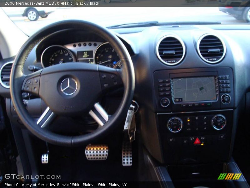 Black / Black 2006 Mercedes-Benz ML 350 4Matic