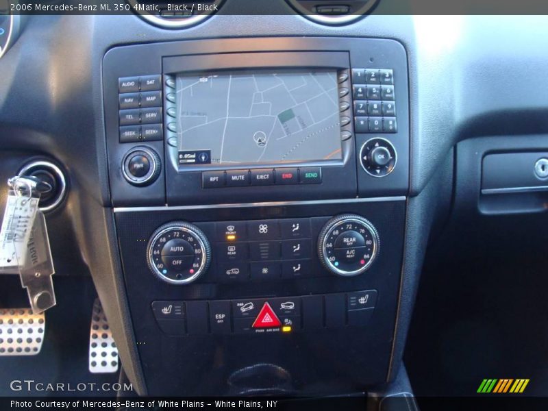Black / Black 2006 Mercedes-Benz ML 350 4Matic