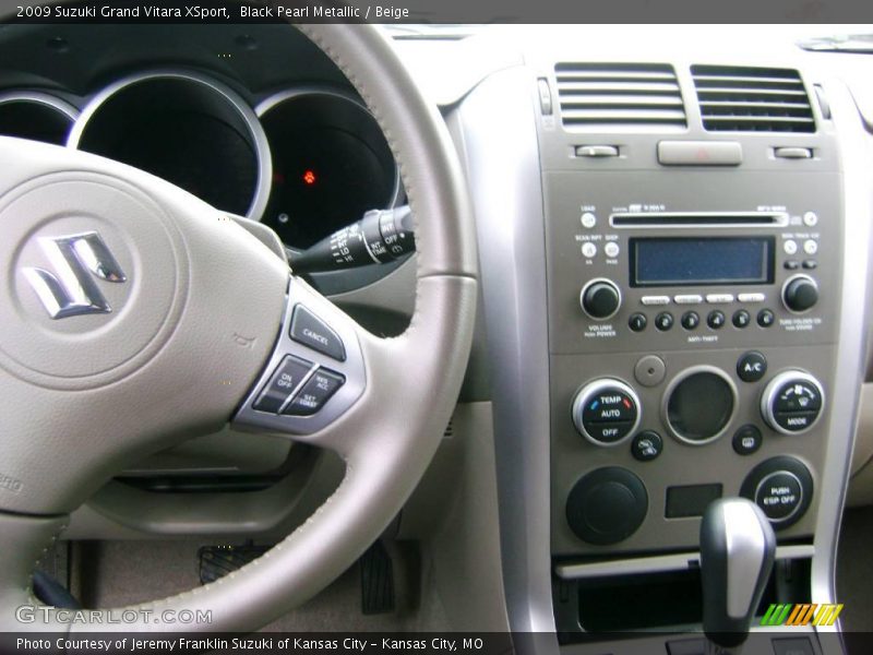 Black Pearl Metallic / Beige 2009 Suzuki Grand Vitara XSport