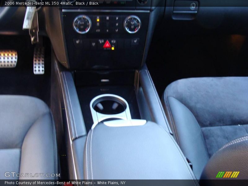 Black / Black 2006 Mercedes-Benz ML 350 4Matic