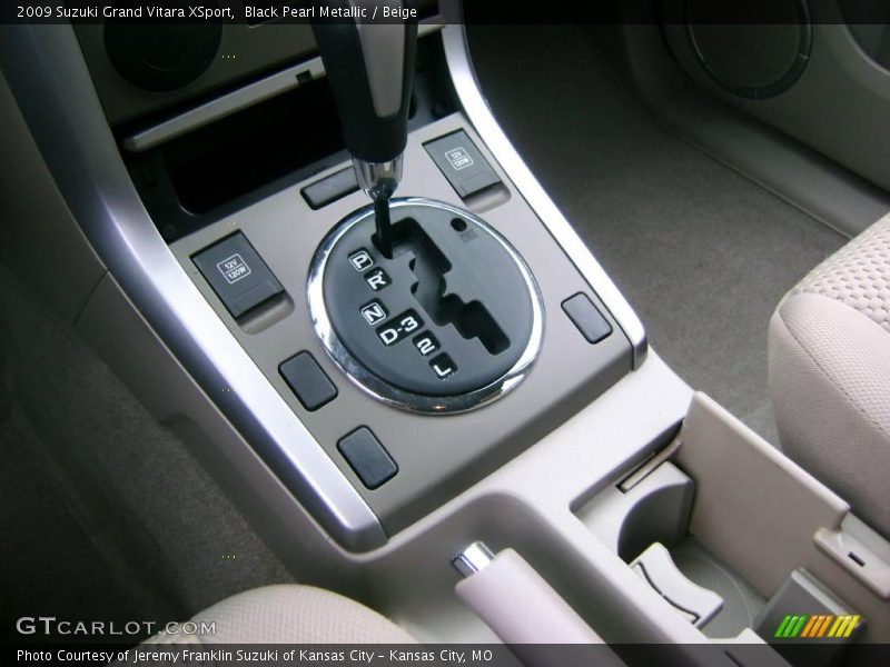 Black Pearl Metallic / Beige 2009 Suzuki Grand Vitara XSport