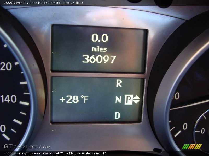 Black / Black 2006 Mercedes-Benz ML 350 4Matic
