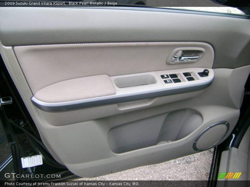 Black Pearl Metallic / Beige 2009 Suzuki Grand Vitara XSport