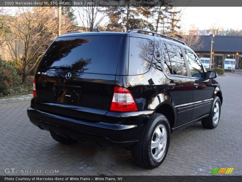 Black / Ash 2003 Mercedes-Benz ML 350 4Matic
