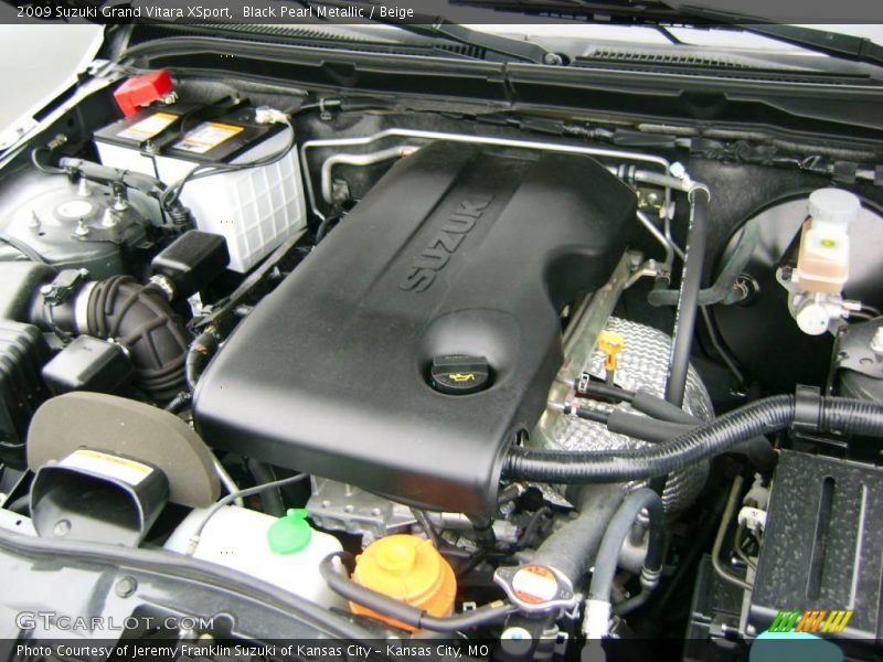 Black Pearl Metallic / Beige 2009 Suzuki Grand Vitara XSport