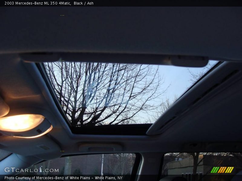 Black / Ash 2003 Mercedes-Benz ML 350 4Matic