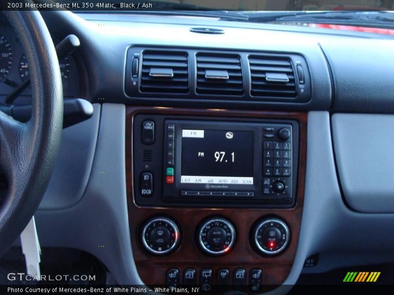 Black / Ash 2003 Mercedes-Benz ML 350 4Matic