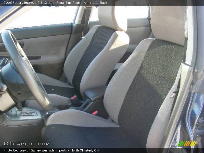 Regal Blue Pearl / Anthracite Black 2006 Subaru Impreza 2.5i Sedan