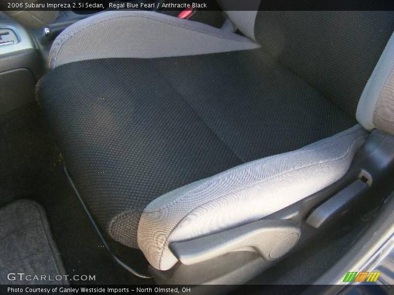 Regal Blue Pearl / Anthracite Black 2006 Subaru Impreza 2.5i Sedan