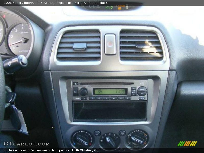 Regal Blue Pearl / Anthracite Black 2006 Subaru Impreza 2.5i Sedan
