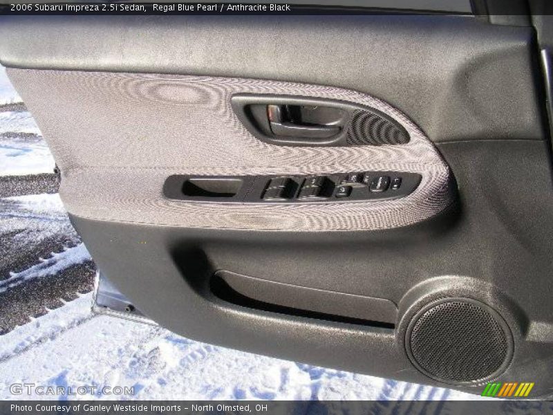 Regal Blue Pearl / Anthracite Black 2006 Subaru Impreza 2.5i Sedan