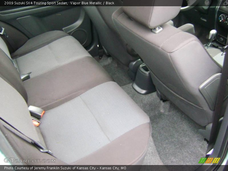 Vapor Blue Metallic / Black 2009 Suzuki SX4 Touring Sport Sedan
