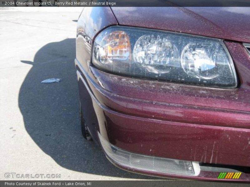 Berry Red Metallic / Neutral Beige 2004 Chevrolet Impala LS