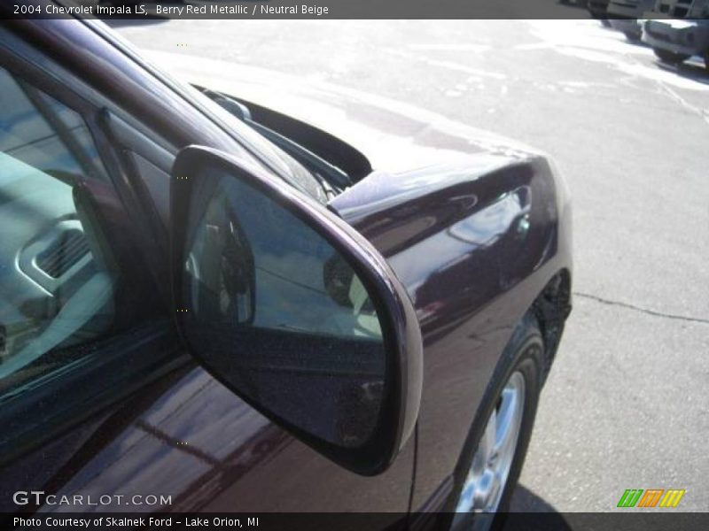 Berry Red Metallic / Neutral Beige 2004 Chevrolet Impala LS