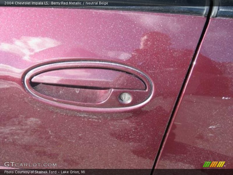 Berry Red Metallic / Neutral Beige 2004 Chevrolet Impala LS
