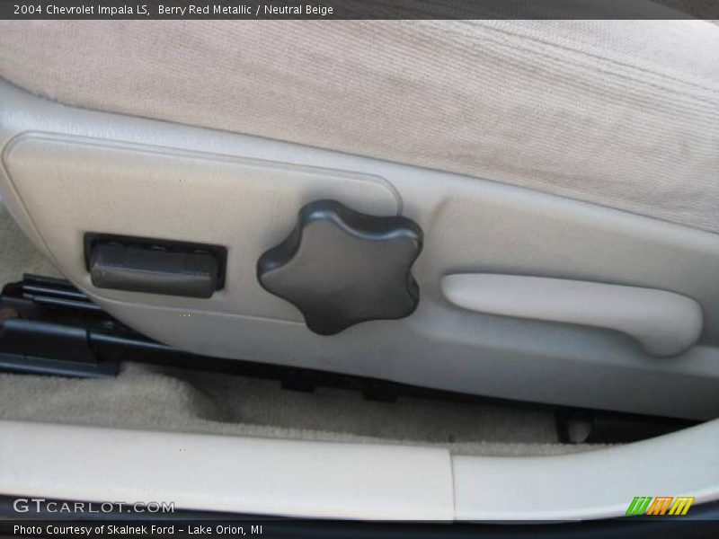 Berry Red Metallic / Neutral Beige 2004 Chevrolet Impala LS