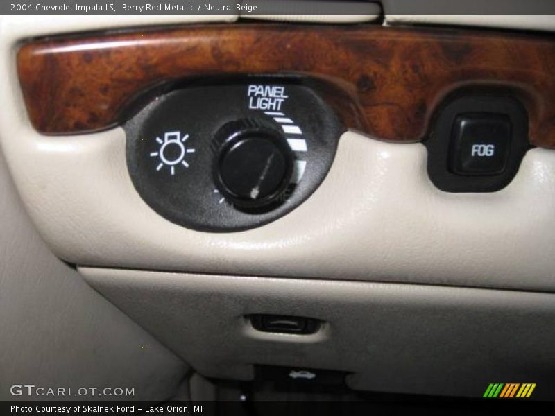 Berry Red Metallic / Neutral Beige 2004 Chevrolet Impala LS