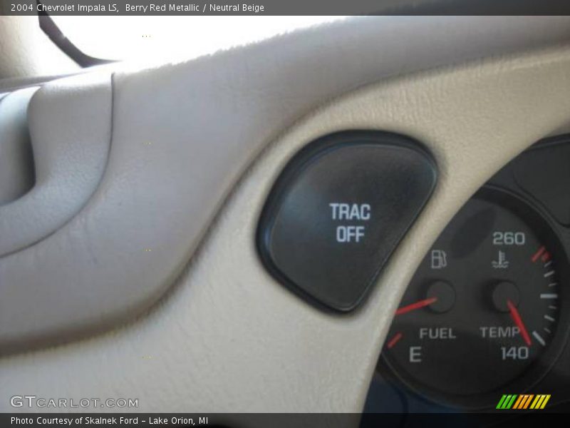 Berry Red Metallic / Neutral Beige 2004 Chevrolet Impala LS
