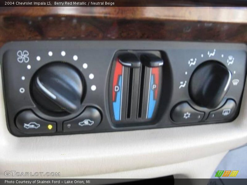 Berry Red Metallic / Neutral Beige 2004 Chevrolet Impala LS