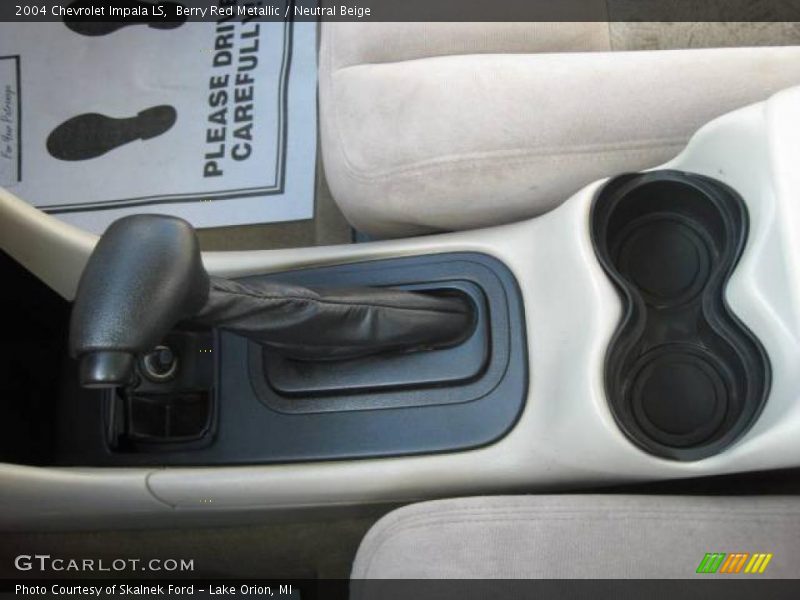 Berry Red Metallic / Neutral Beige 2004 Chevrolet Impala LS