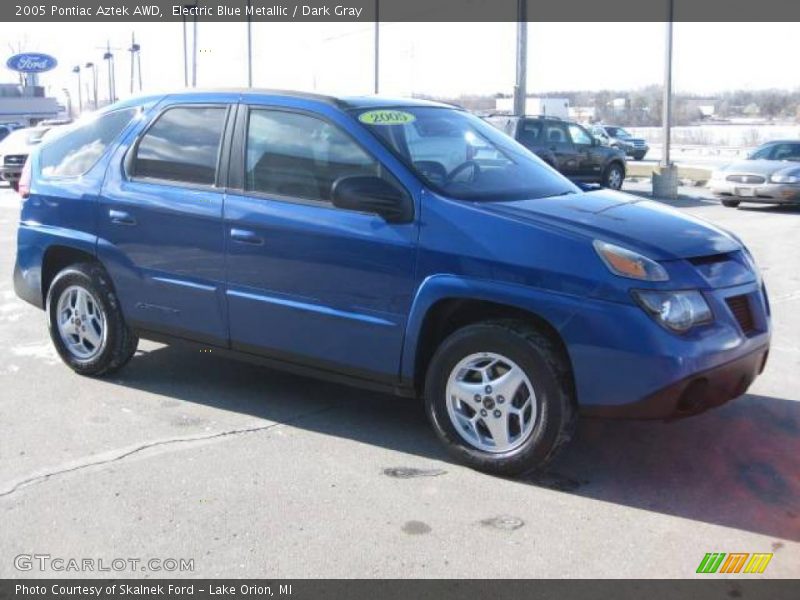 Electric Blue Metallic / Dark Gray 2005 Pontiac Aztek AWD