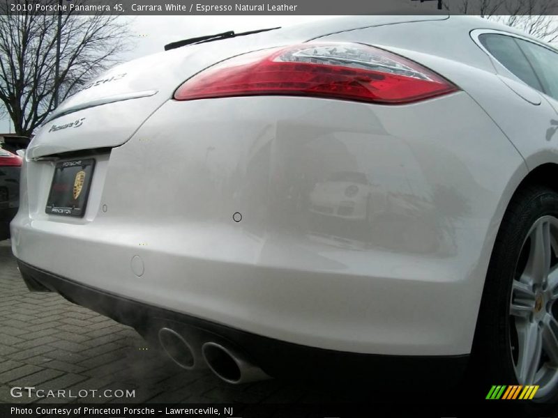 Carrara White / Espresso Natural Leather 2010 Porsche Panamera 4S