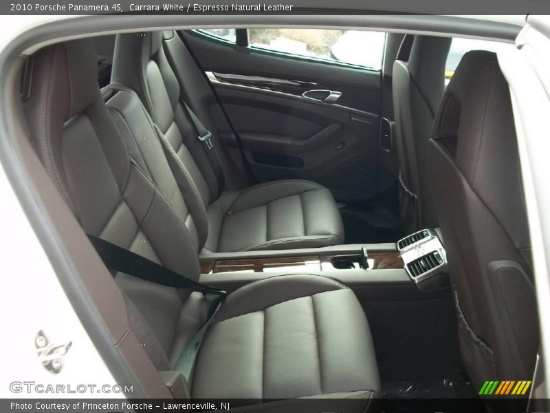 Carrara White / Espresso Natural Leather 2010 Porsche Panamera 4S