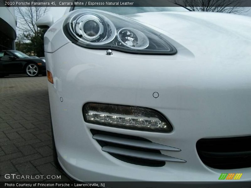 Carrara White / Espresso Natural Leather 2010 Porsche Panamera 4S